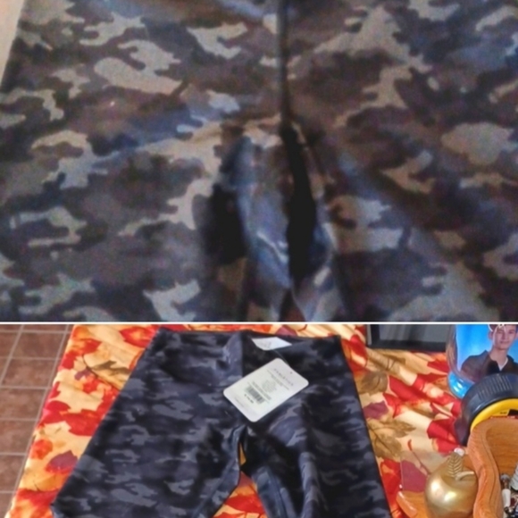 Fabletics Black Camouflage Leggings NWT - Picture 6 of 16